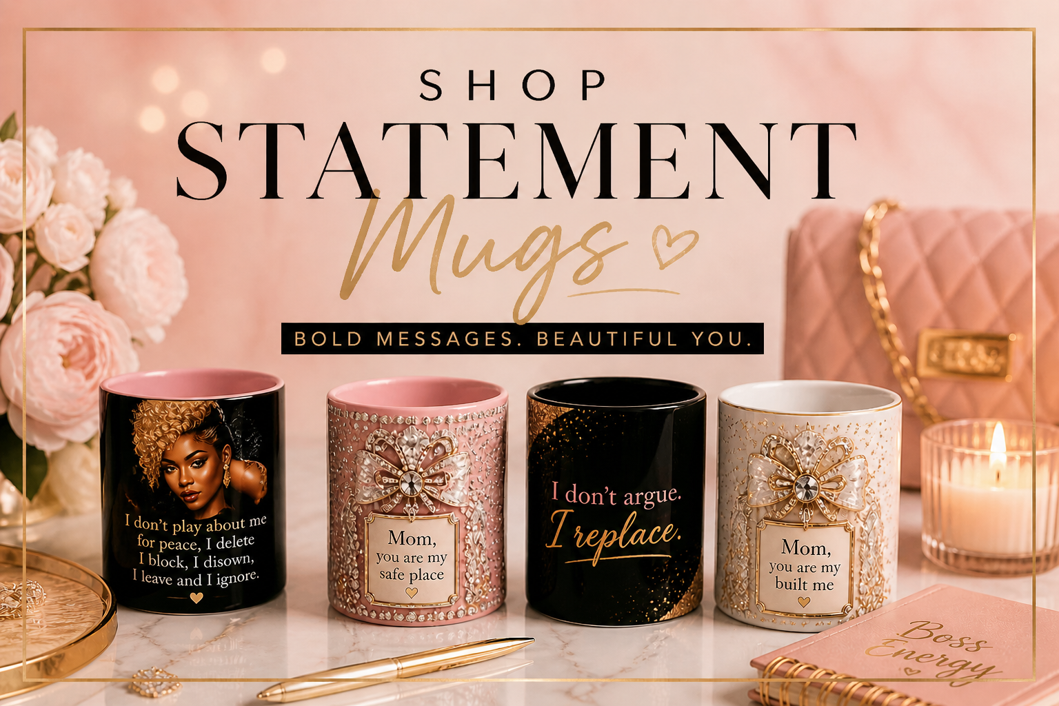 Statement Mugs Collection ☕✨