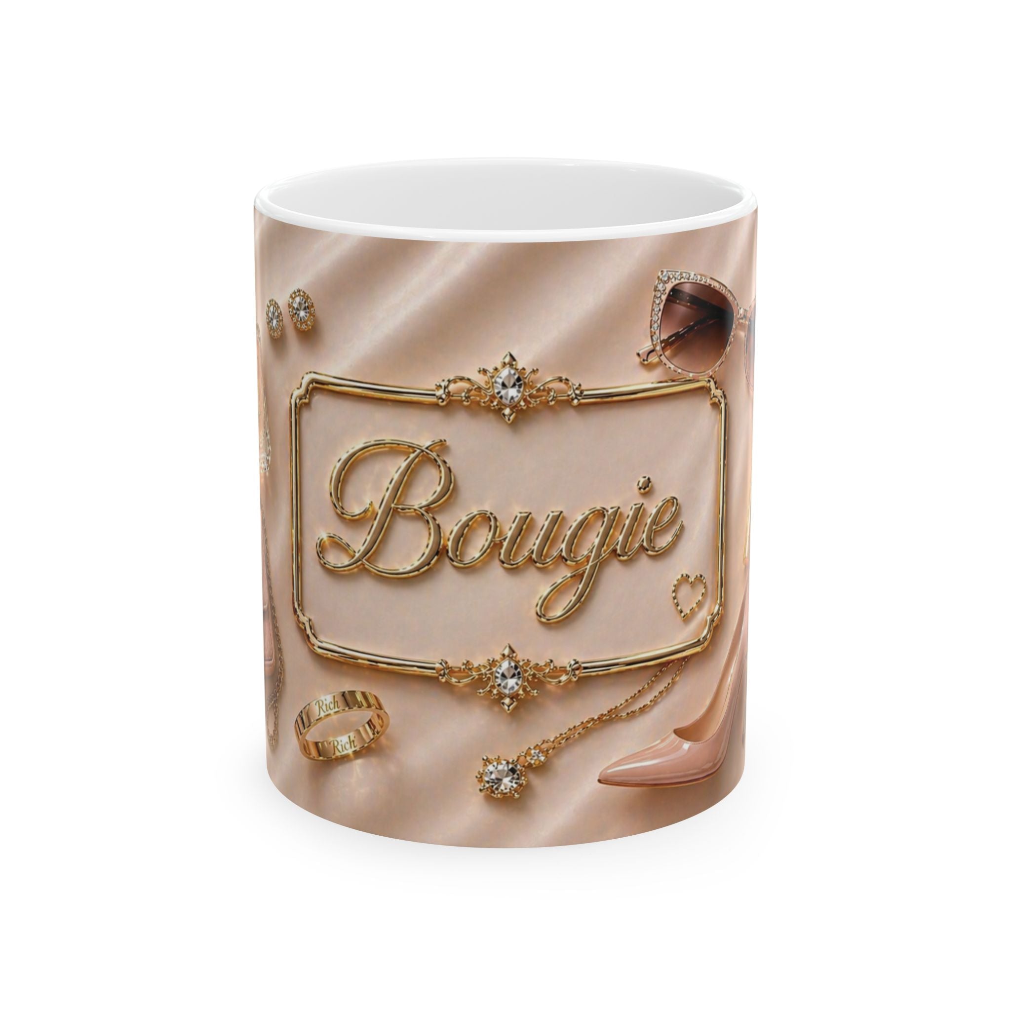 Bougie Coffee Mug – Pink Glam Luxe