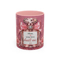 Mom Your Love Built Me Coffee Mug – Pink Glam Luxe