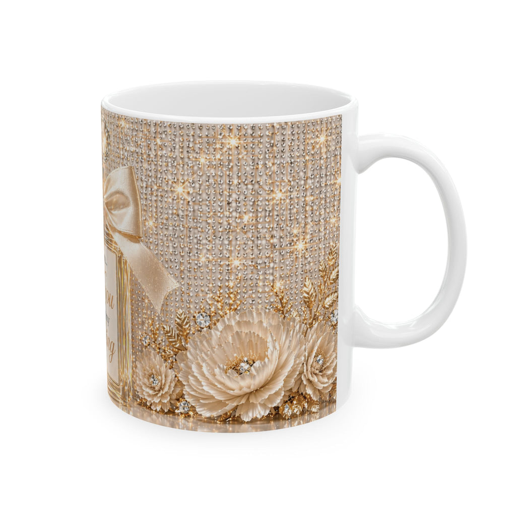 Dear Mom Coffee Mug – Luxury Gold Glam