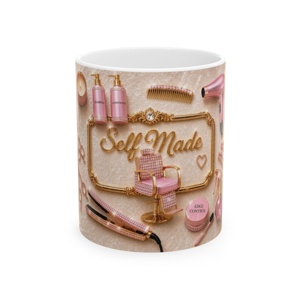 Self Made Beauty Boss Mug – Pink Glam