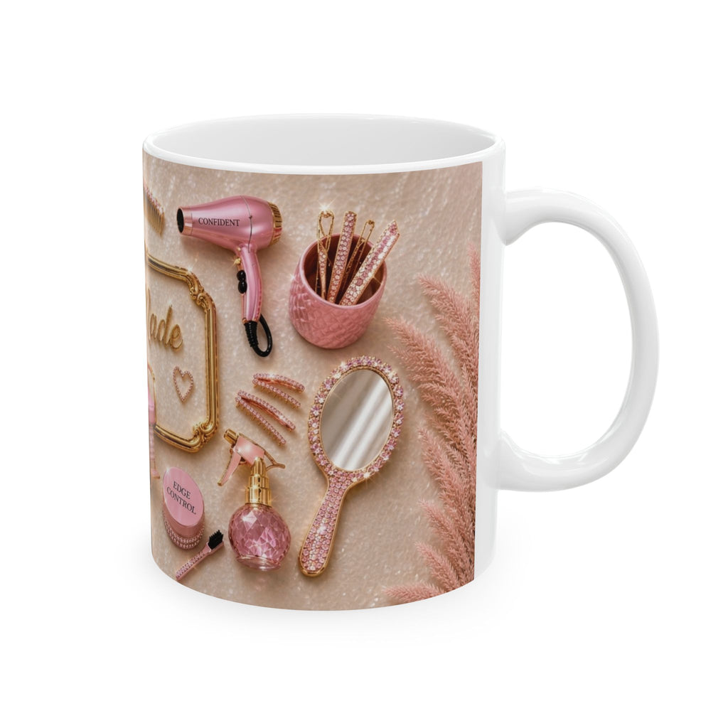 Self Made Beauty Boss Mug – Pink Glam