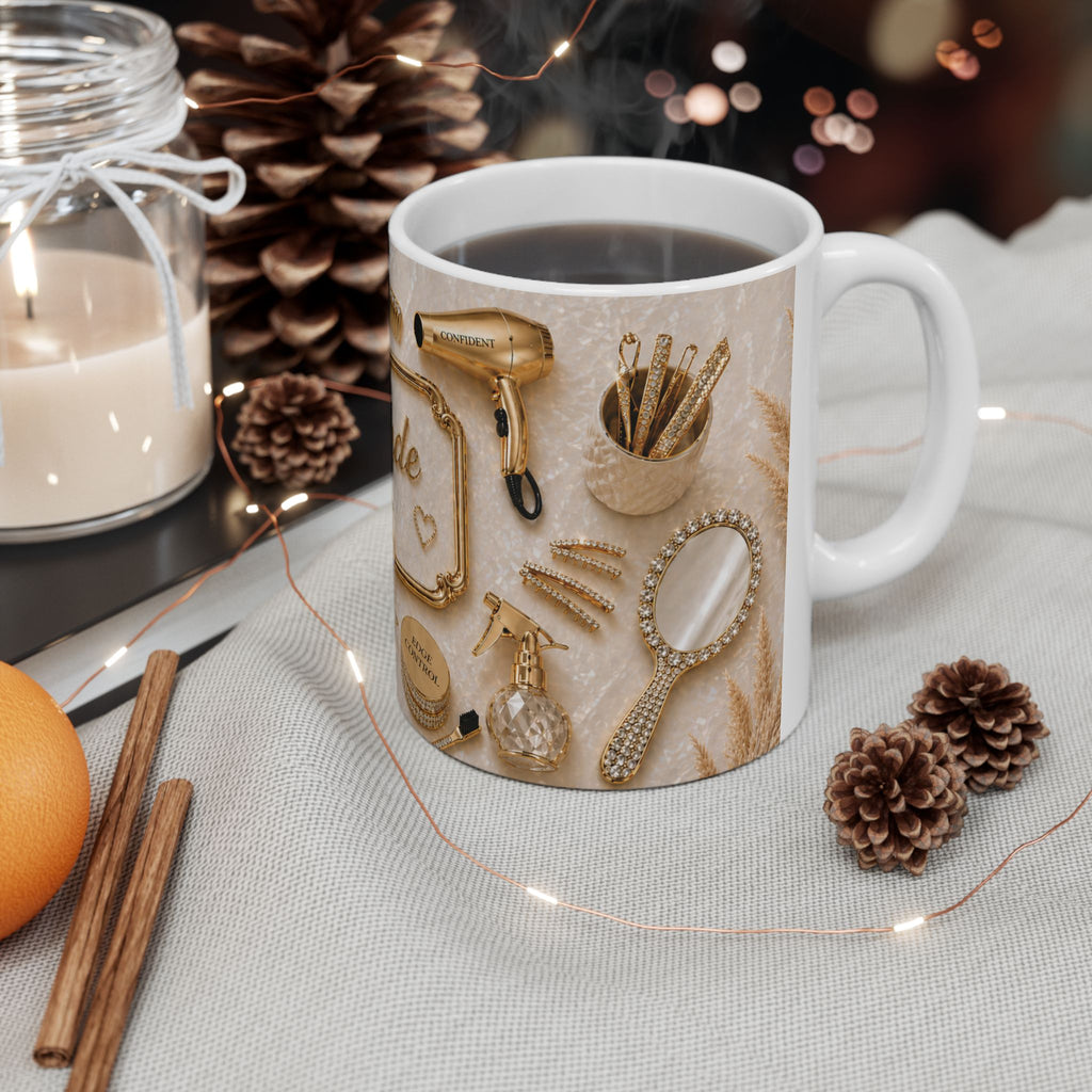 Self Made Beauty Boss Mug – Gold Luxe