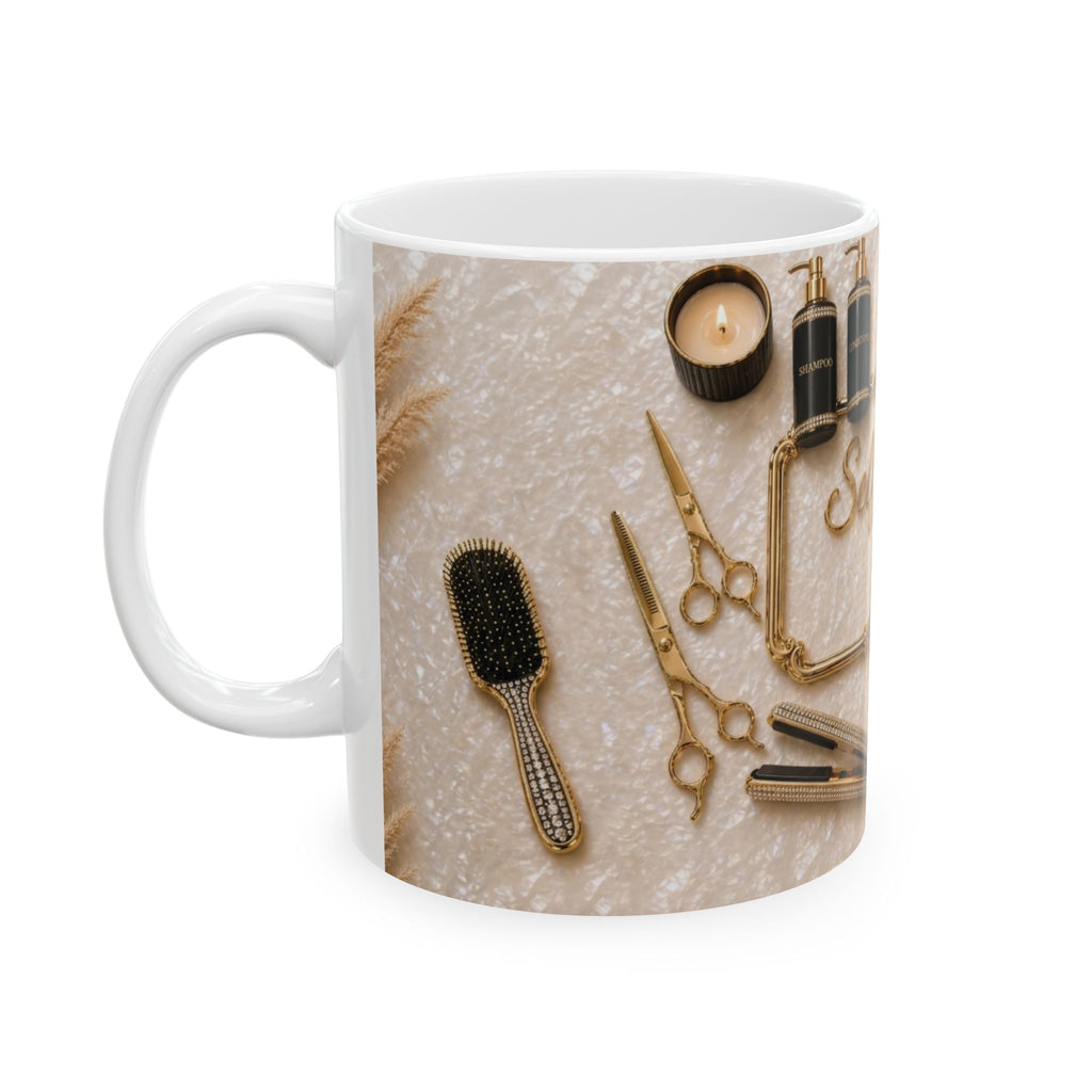 Self Made Beauty Boss Mug – White Handle