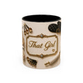 That Girl Coffee Mug – Black & Gold Luxe