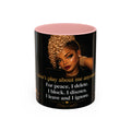 I Don’t Play About Me Anymore Pink Accent Mug – Self Love Statement Coffee Mug
