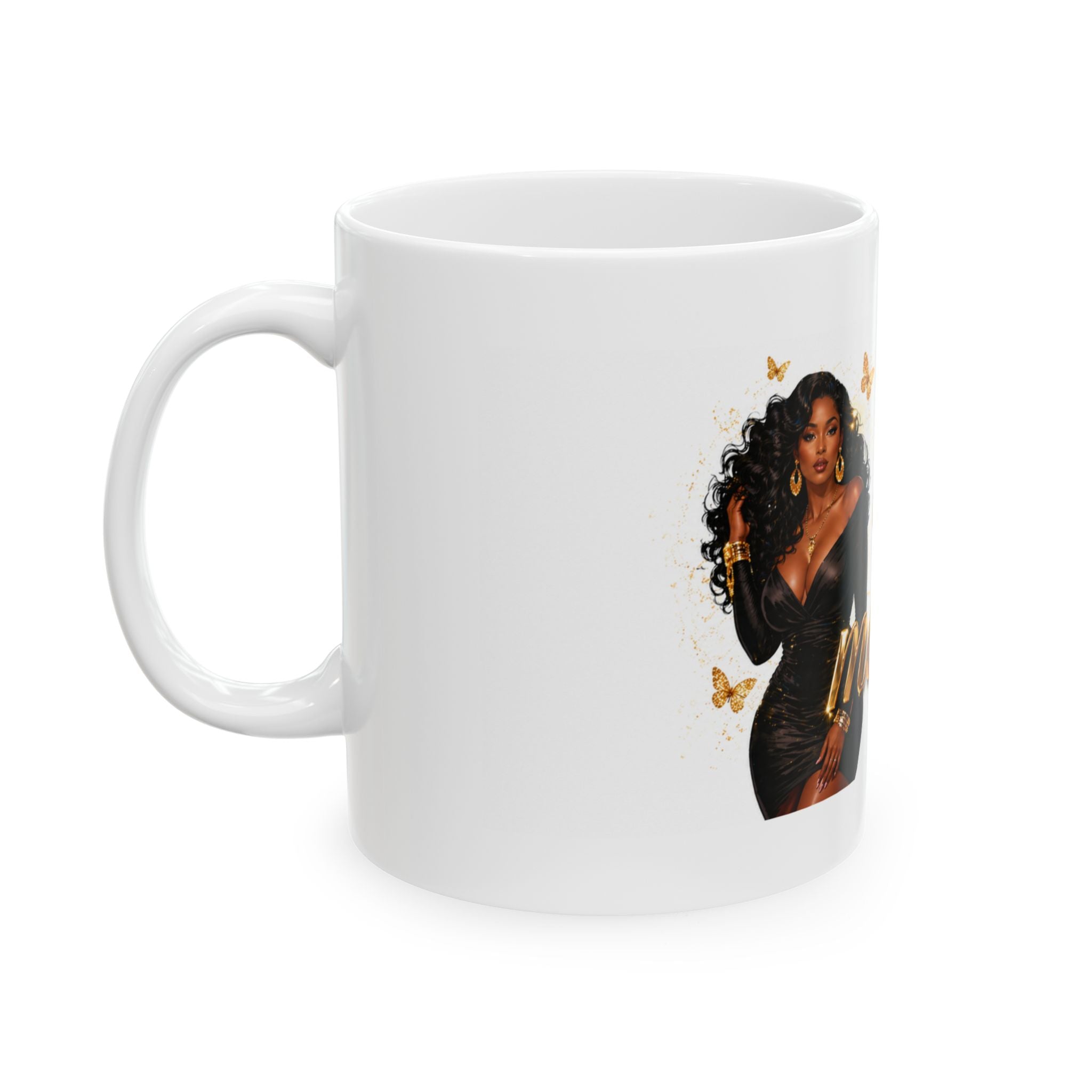No Matter How Grown I Get I Still Need My Momma Mug | Glam Gold