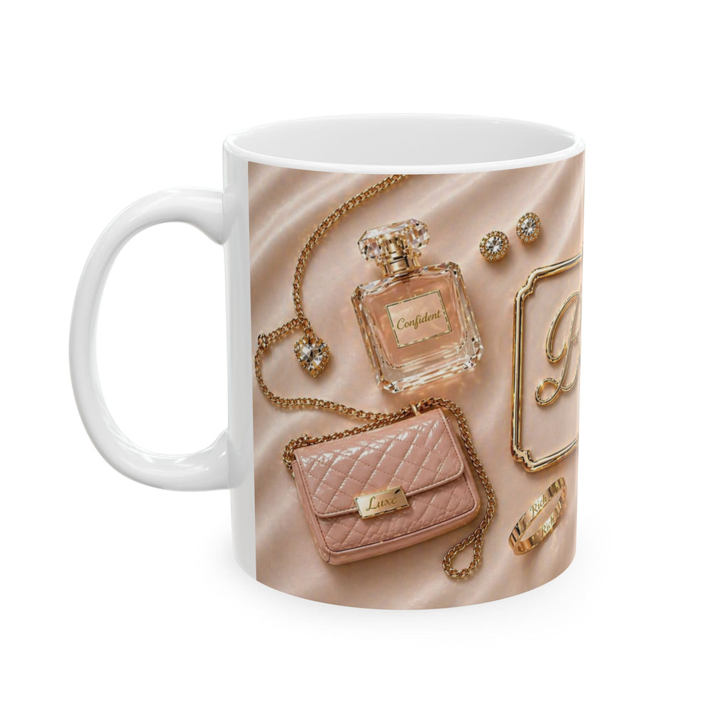 Bougie Coffee Mug – Pink Glam Luxe