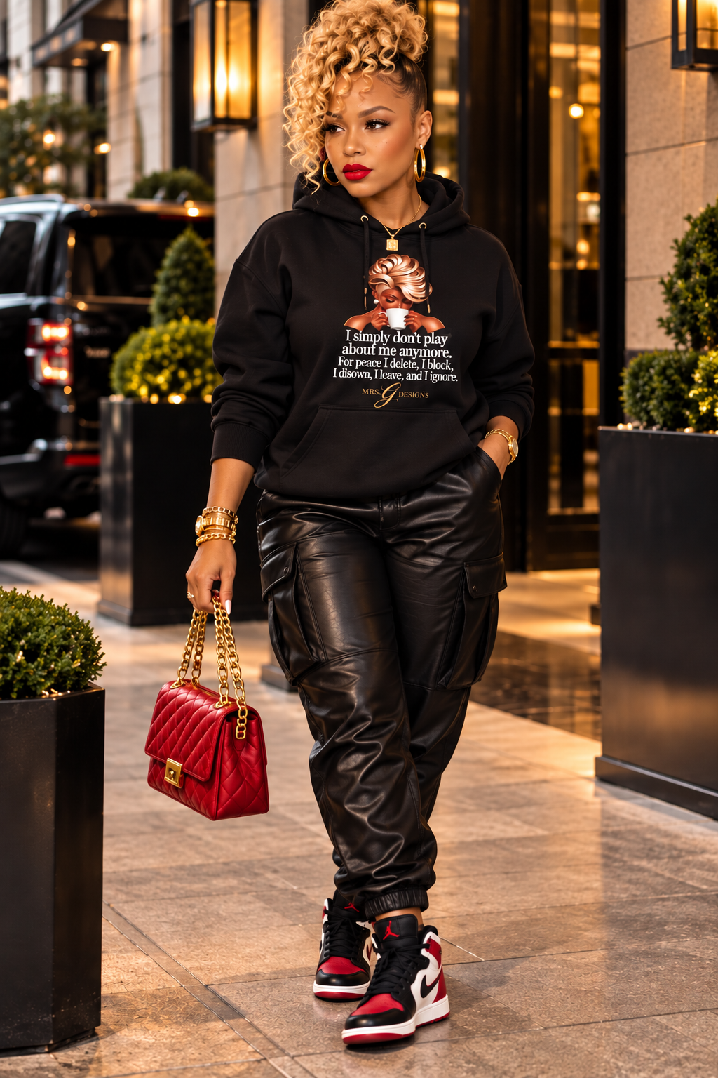 I Simply Don’t Play About Me Anymore | Statement Hoodie