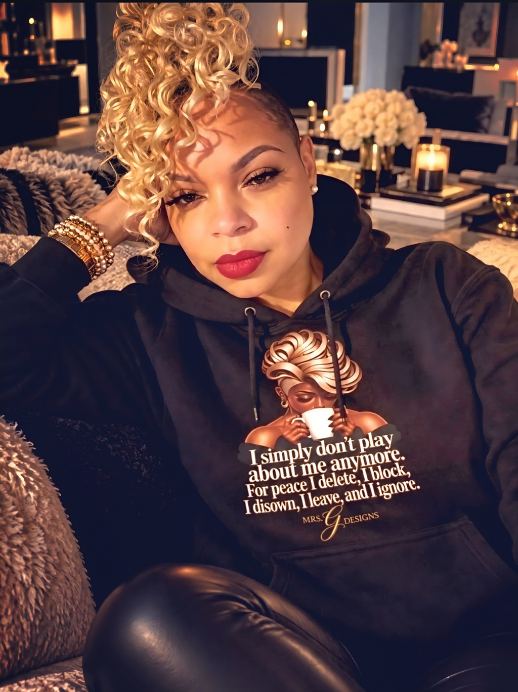 I Simply Don’t Play About Me Anymore | Statement Hoodie